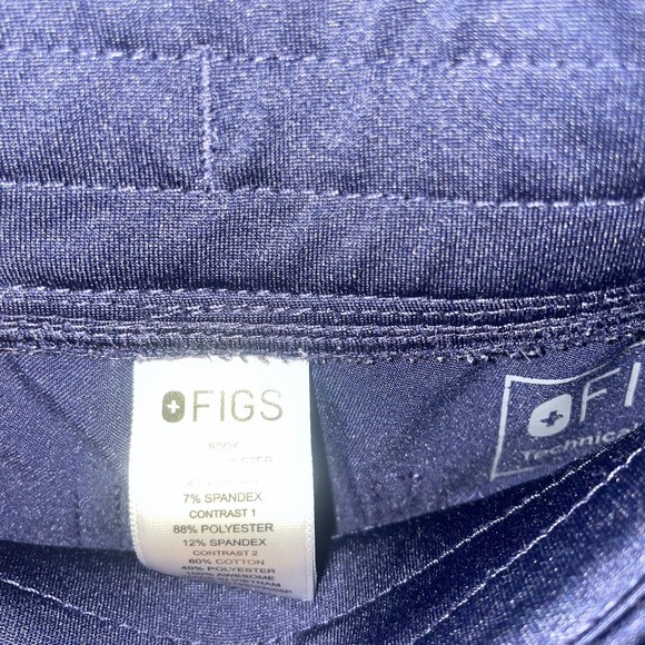 figs technical collection navy blue nursing jogger pants size(xs) - Picture 4 of 7